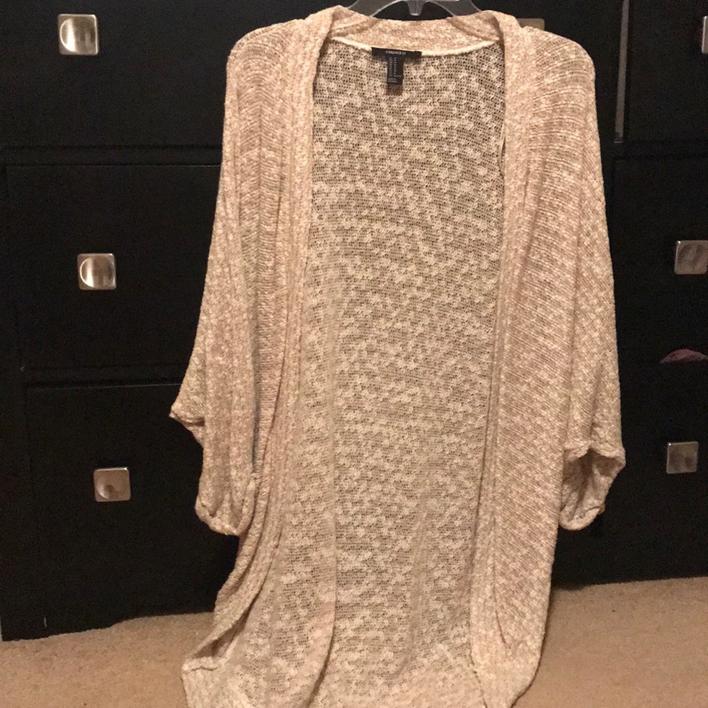 Pullover cardigan